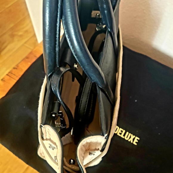 Zadig & Voltaire Black and Cream Bag - Picture 10 of 10